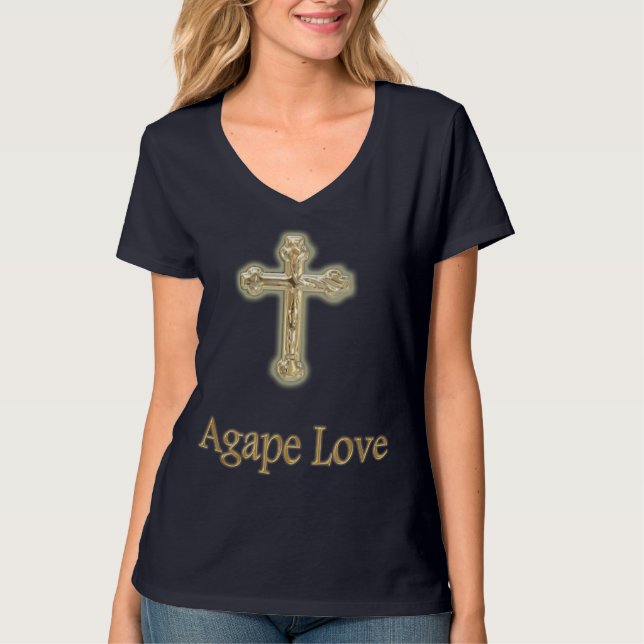 t-shirts AGAPE LOVE (Frente)