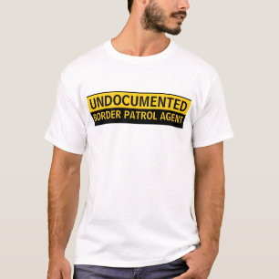 T-shirts Agente indocumentado da patrulha fronteiriça