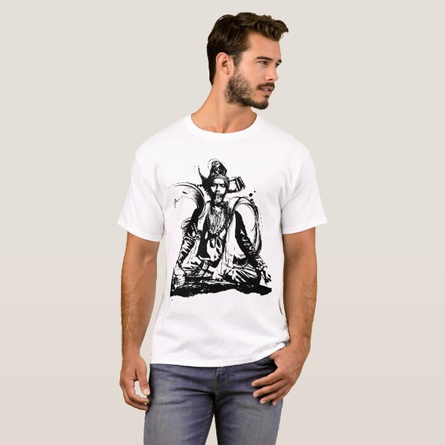 T-shirts Aghori Sadhu Ohm (Frente Completa)