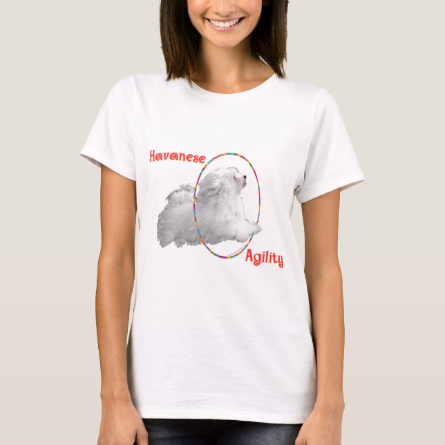 T-shirts Agilidade Havanês (Frente)