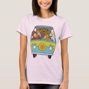 T-shirts Aglomerado na máquina do mistério