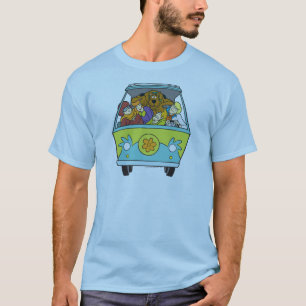 T-shirts Aglomerado na máquina do mistério