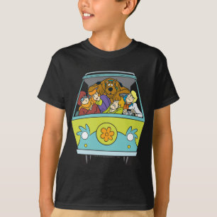 T-shirts Aglomerado na máquina do mistério