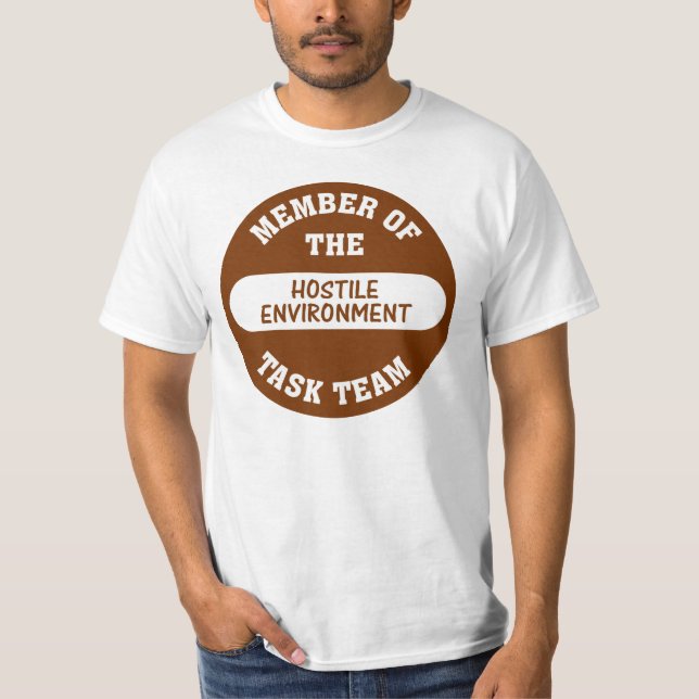 T-shirts Agora que é o que eu chamo um hostil trabalhe o (Frente)