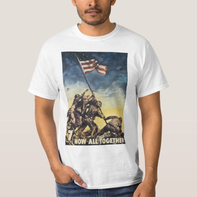 T-shirts Agora todos juntos - Iwo Jima (Frente)