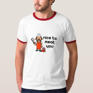 T-shirts Agradável à carne você