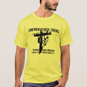 T-shirts Agradeça a um verão 2012 Gassaway de Lineworker,