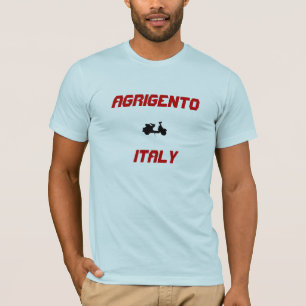 T-shirts Agrigento, Patinete de Itália