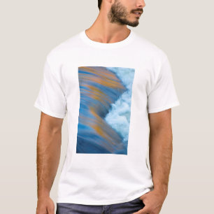 T-shirts Água azul abstrata, Canadá