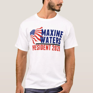 T-shirts Águas de Maxine para o presidente 2020