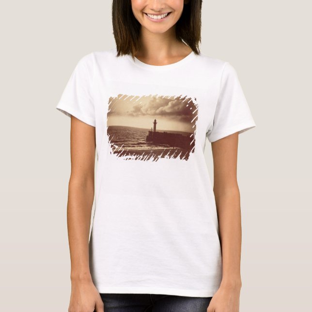 T-shirts Águas-vivas em Sete, c.1855 (albumen impressão de  (Frente)