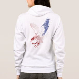 T-shirts Águia Americana, Patriota, Vermelho Branco & Azul,