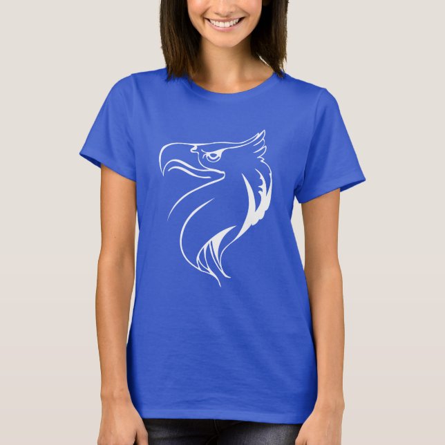 T-shirts Águia branca (Frente)