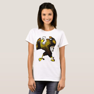 T-shirts Águia de Combate à Caricatura