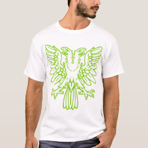 T-shirts Águia de Duas Cabeças - Verde Martiano