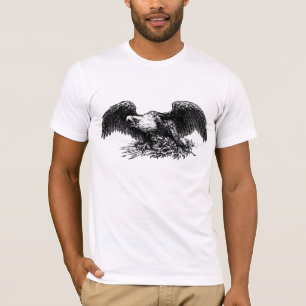 T-shirts Águia de Guerra Vintage