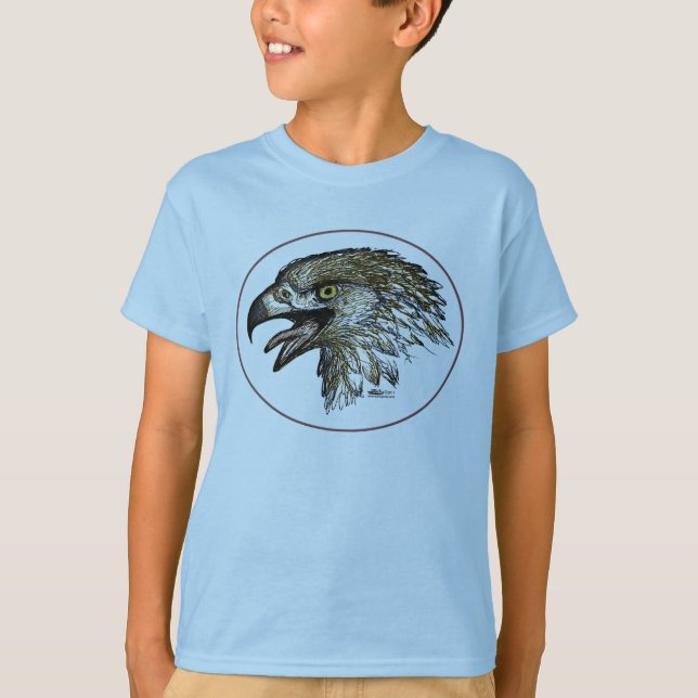 T-shirts Águia Gritando (Frente)