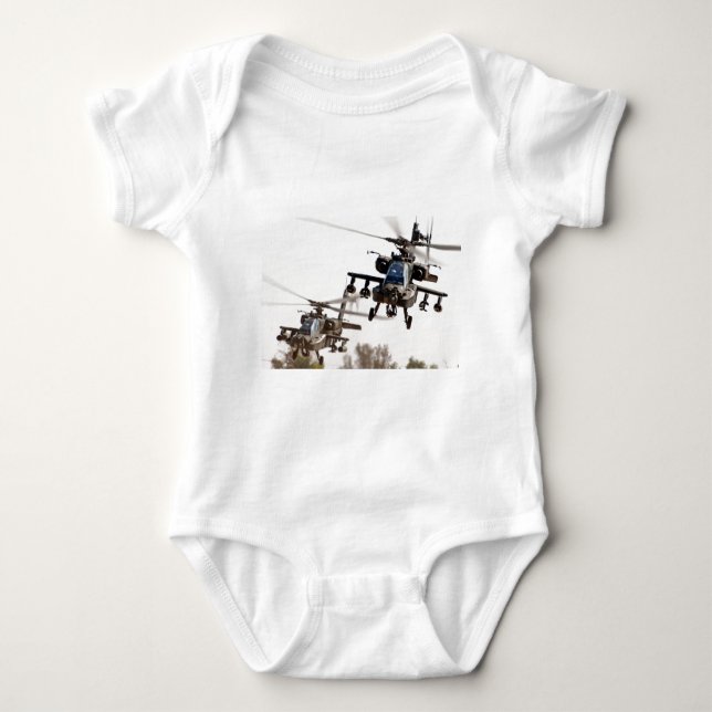 T-shirts AH-64 Apache (Frente)