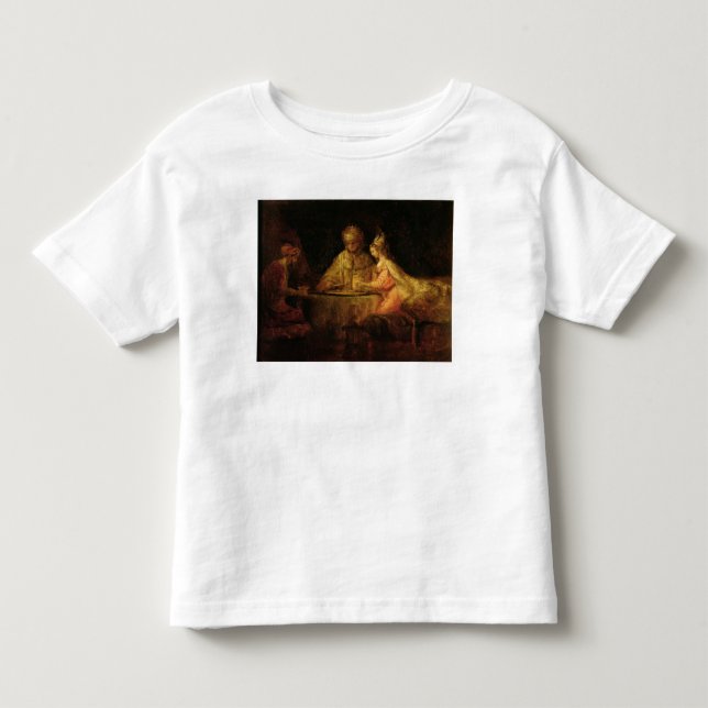 T-shirts Ahasuerus, Haman e Esther, c.1660 (Frente)