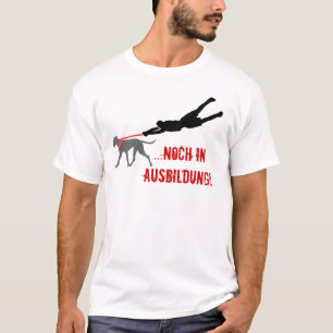 T-shirts … aínda em instrução!