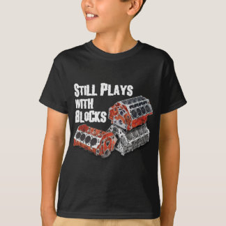 T-shirts Ainda jogos com blocos