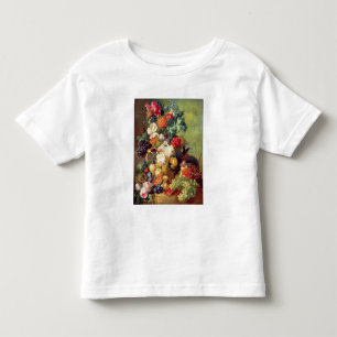 T-shirts Ainda vida com flores e fruta