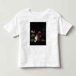 T-shirts Ainda vida com flores e insetos