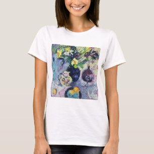 T-shirts Ainda vida com garrafa 2002 de turquesa