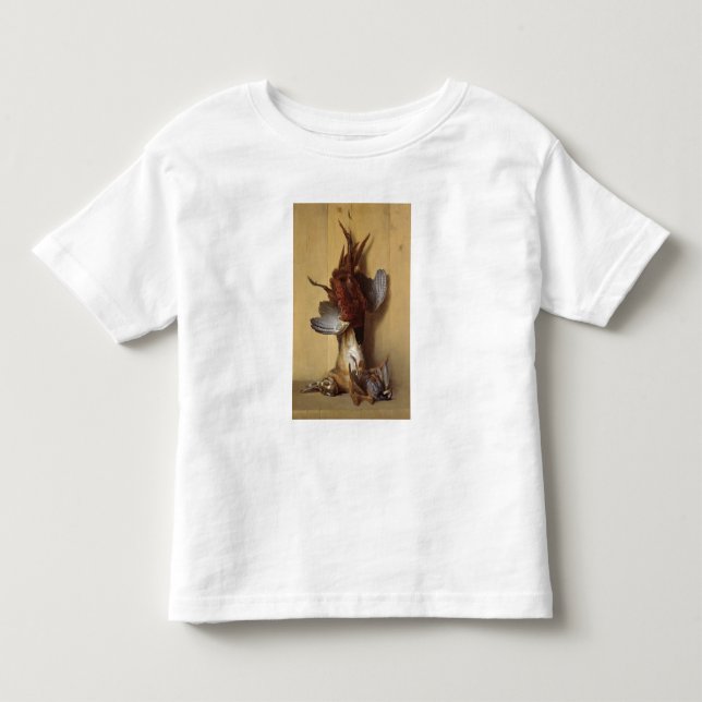 T-shirts Ainda vida com uma lebre (Frente)