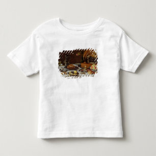 T-shirts Ainda vida com uma torta do pavão, 1627