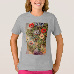 T-shirts Ainda-Vida de Claude Monet com os presentes do