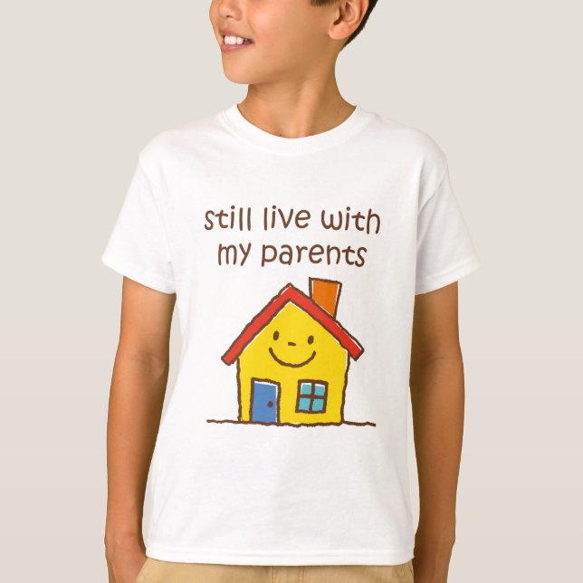 T-shirts Ainda viva com meus pais (Frente)
