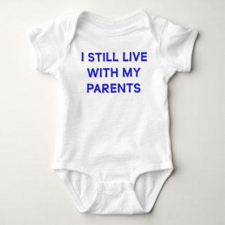T-shirts Ainda Vivo Com Os Meus Pais Camisola Divertida Cre