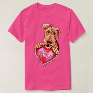 T-shirts Airedale Terrier Be Mine