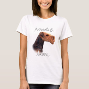 T-shirts Airedale Terrier Mãe 2