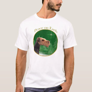 T-shirts Airedale Terrier Peace