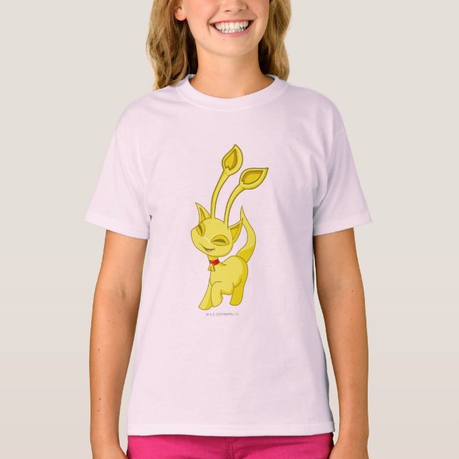T-shirts Aisha Dourada (Frente)