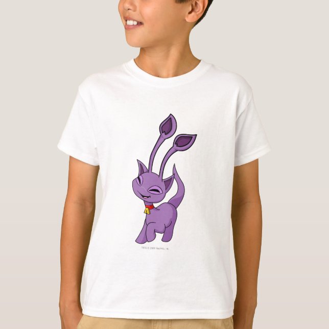 T-shirts Aisha Purple (Frente)