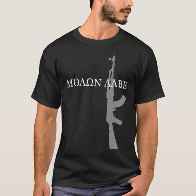 T-SHIRTS AK-47 - MOLON LABE (Frente)