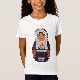 T-shirts Akha Thailand Matryoshka Girls'