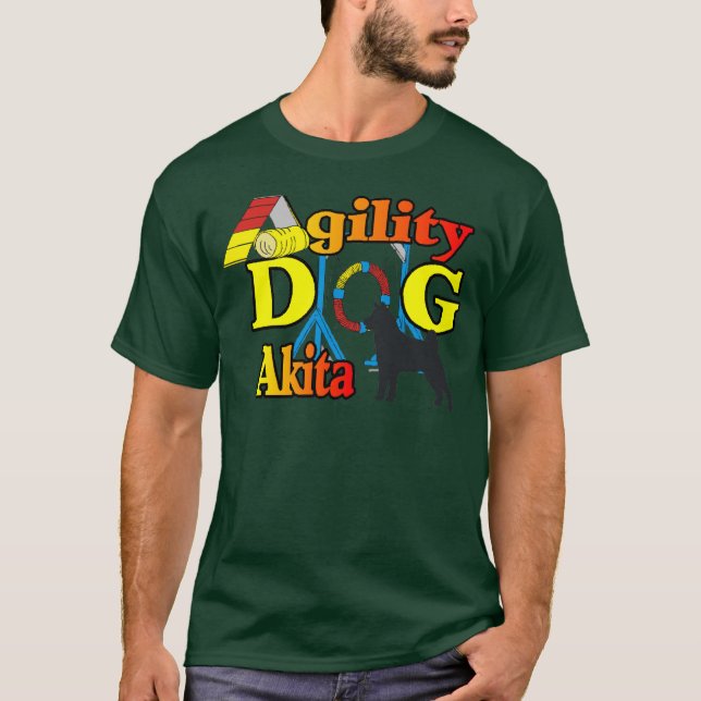 T-shirts Akita Agilidade (Frente)