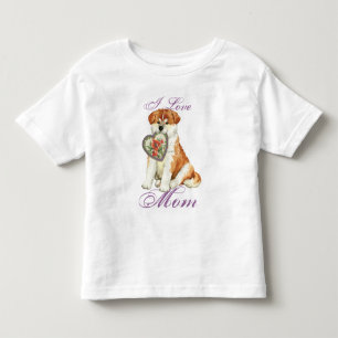 T-shirts Akita Heart Mãe