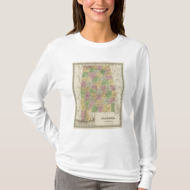 T-shirts Alabama (Frente)