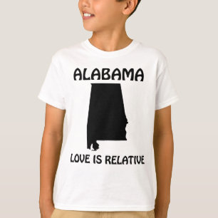 T-shirts Alabama - O Amor é Relativo