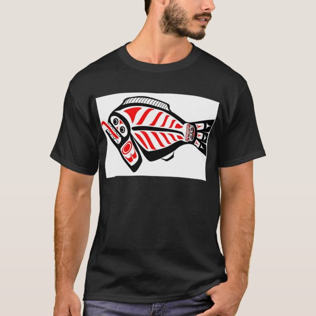 T-shirts Alabote do Tlingit (Frente)