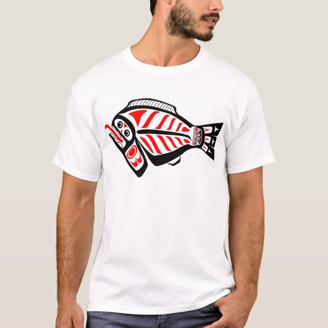 T-shirts Alabote do Tlingit (Frente)