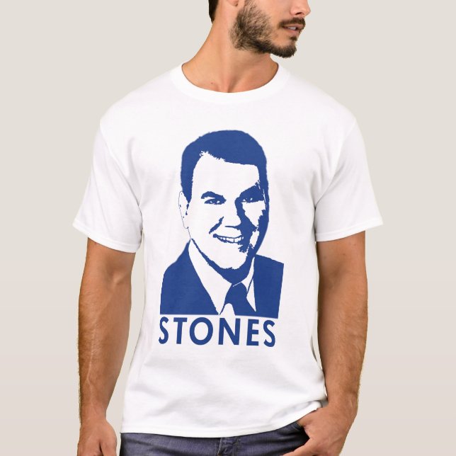 T-shirts Alan Grayson - pedras (Frente)