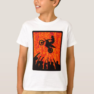 T-SHIRTS ALARGAMENTOS DO VERMELHO DO MX
