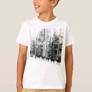 T-shirts Alaska Dog Sledim