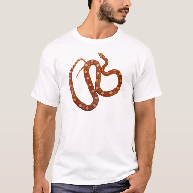 T-shirts Albino Cornsnake heterogéneo (Frente)